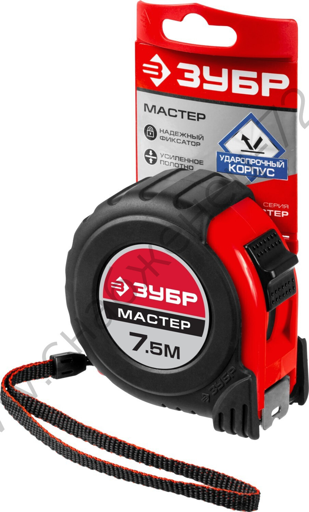 ЗУБР 7.5 м х 25 мм, рулетка (34055-08-25)