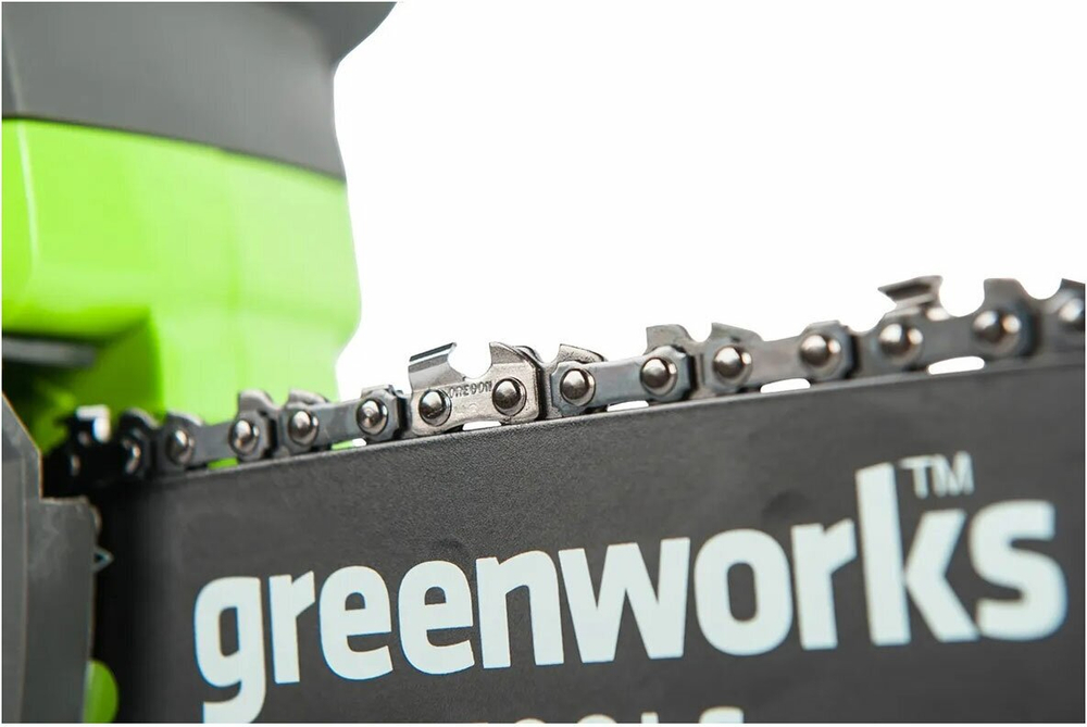 Цепная пила аккумуляторная GREENWORKS G24CS25 24В,25см,3/8-1,1-40 (без АКБ и ЗУ) (2007707)