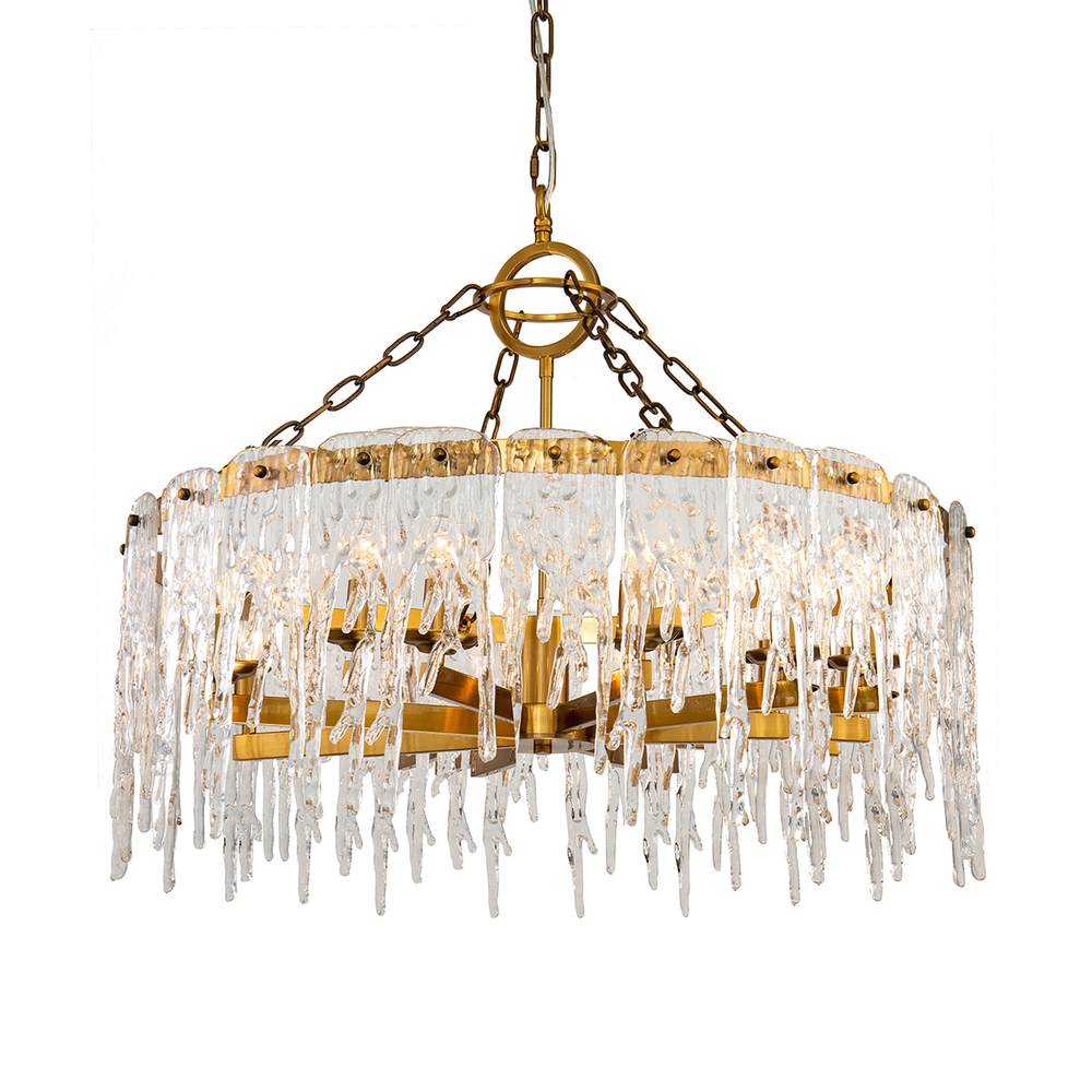 Люстра KG1102P-8A brass