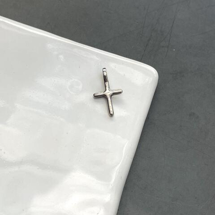 подвес крест cross tiny (на серьгу)