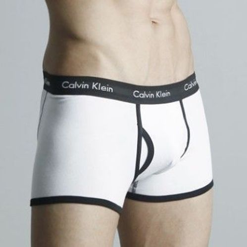 Мужские трусы боксеры Calvin Klein 365 White Black