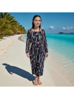 Купальник раздельный с парео и брюками палаццо