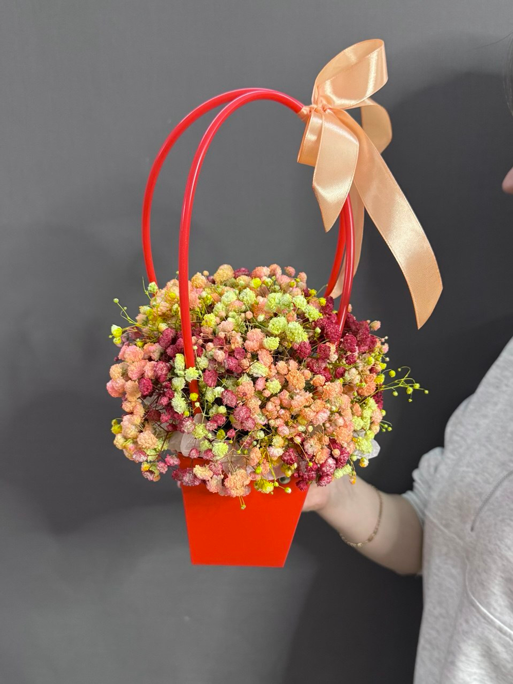 Сумочка с гипсофилой