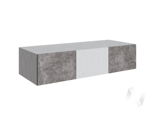 Антресоль Мадрид 1;3 300 (белый/ателье светлое)