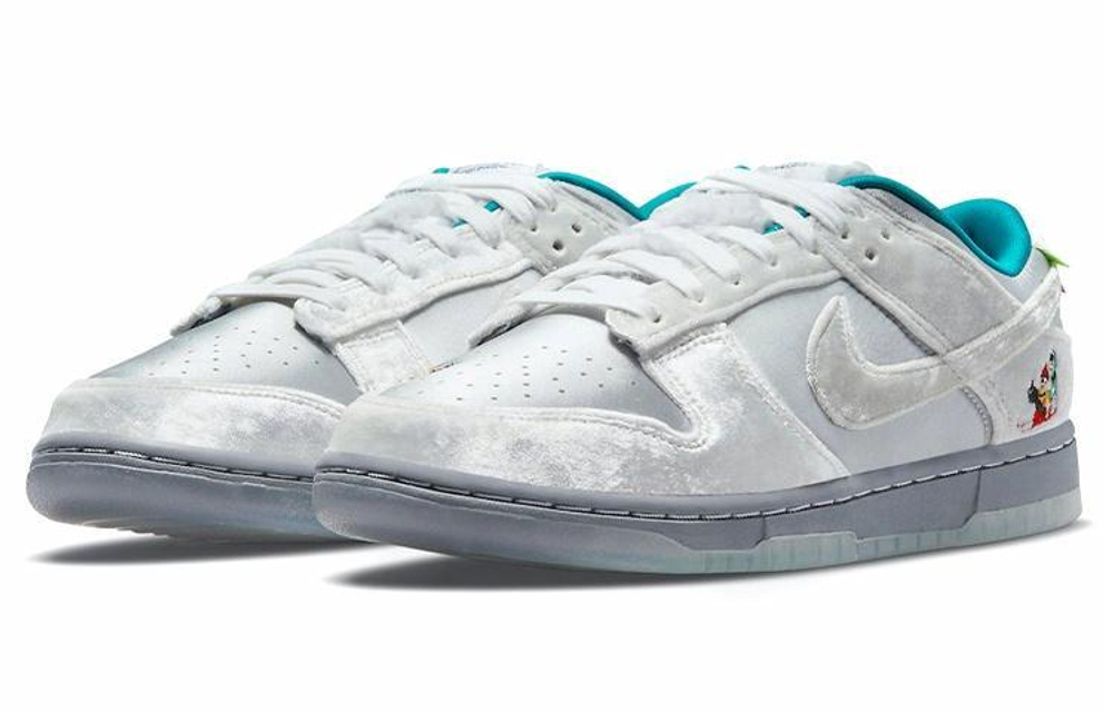 Кроссовки Nike Dunk Low "Ice" (Женская размерная сетка)