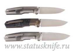 Сет ножей CKF/Philippe Jourget FIF20 2021 (M390, Ti, CF, Больстер)фотография - 2