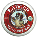 Badger, Органический воск для усов, 21 г (0,75 унции)