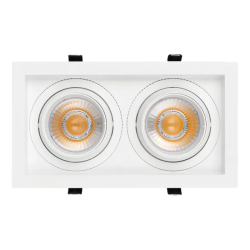 Светильник MS-VORTEX-BUILT-S250x140-2x30W Day4000 (WH-WH, 30 deg, 230V) (Arlight, IP20 Металл, 5 лет) 057764