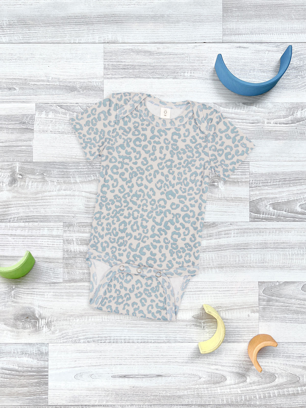 Боди Mjölk Blue Leopard