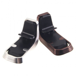 Держатель в авто на магните Hoco CA74 с креплением на решетку, 012145 Черный + серый