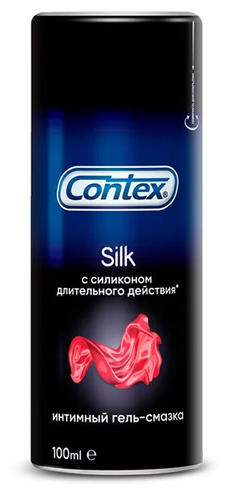 Гель-смазка Contex 100мл Silk силиконовая