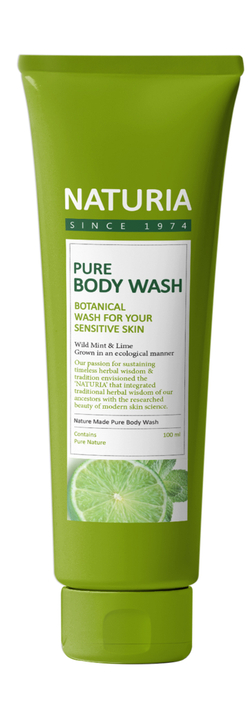 Гель для душа МЯТА/ЛАЙМ PURE BODY WASH (Wild Mint & Lime), 100 мл