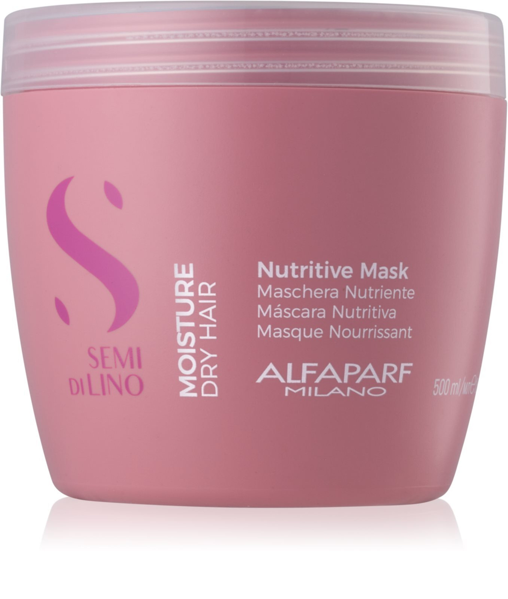 Alfaparf Milano Semi di Lino Moisture - увлажняющая маска для сухих волос /   500  ml  / GTIN 8022297064284