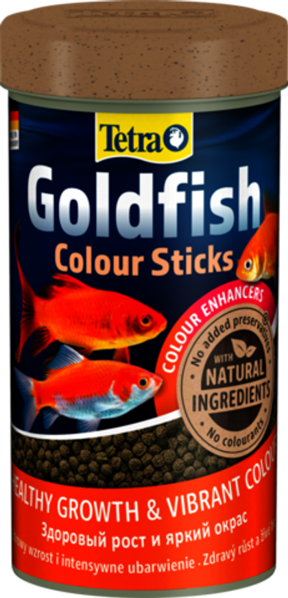 TETRA Goldfish Colour Sticks Корм для золотых рыбок для усиления окраса, палочки, 100 мл