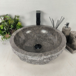 Раковина из мрамора Erozy Grey EM-64671 46*46*15 0185