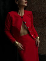 Жакет «Завещание Жаклин» в красном