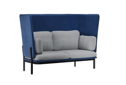 Диван двухместный с высокой спинкой СТАТО