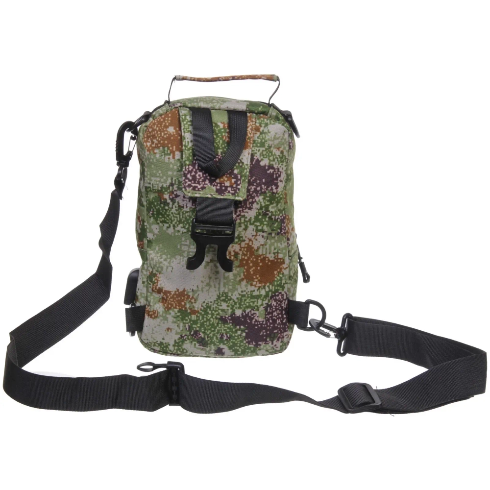 Сумка мужская через плечо «Viking», 4 кармана, цвет хаки-зеленый, 27*16*6,5см