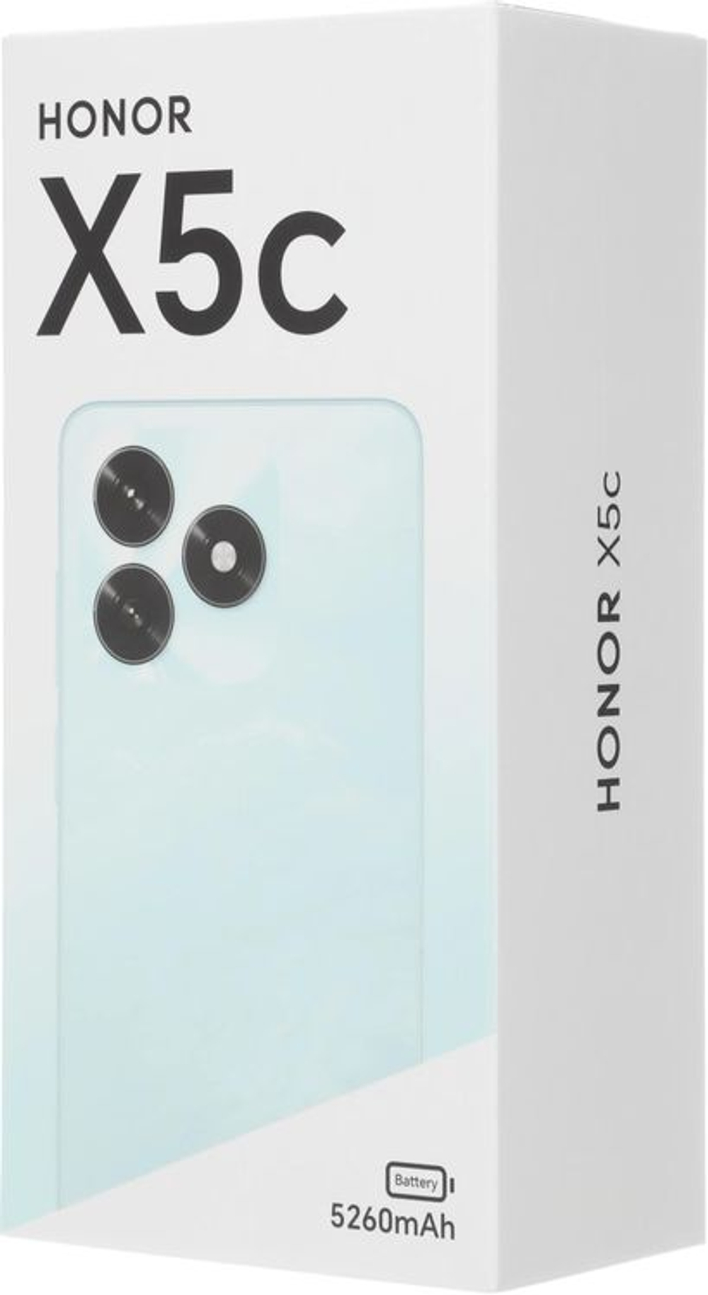 6.74" Смартфон Honor X5c 4/64Gb,  NLA-LX2,  IPS,  90Гц,  5260мAч,  полночный черный