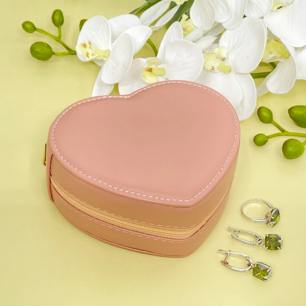 Шкатулка для украшений «ДАНТЕ», цвет пудровая роза, 12*10*4,7см (коробка)