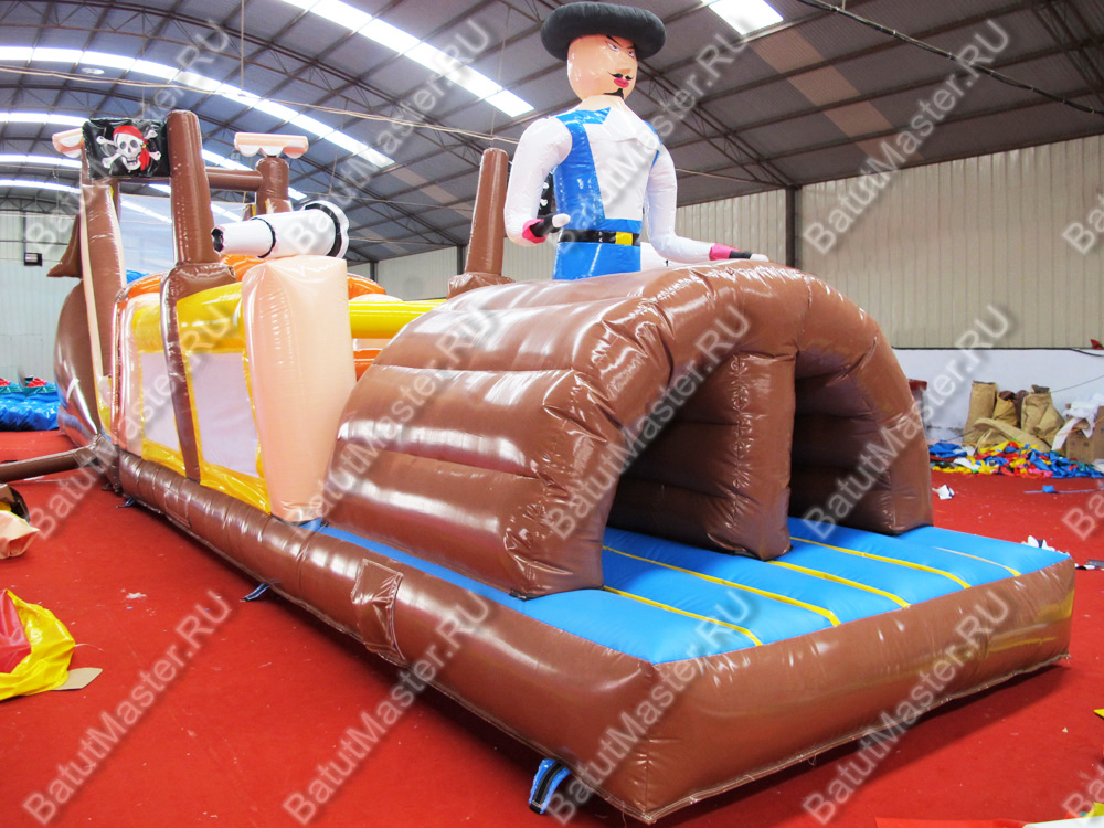 Полоса препятствий "Пиратское судно", 10*3*5 м