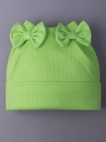 Шапка для девочки осенняя с бантиками