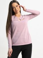 Блуза с кольцом Энне (сиреневая) Б15267-50М LT Collection