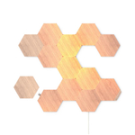 Умная светодиодная панель Nanoleaf Elements Wood Look Hexagons Starter Kit (комплект — 13 шт.)