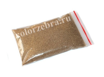 Золотистый песок кварцевый 1 кг