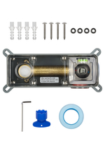 Смеситель для раковины встраиваемый WONZON & WOGHAND DIAMOND, Темный графит (WW-88869011-BGM )