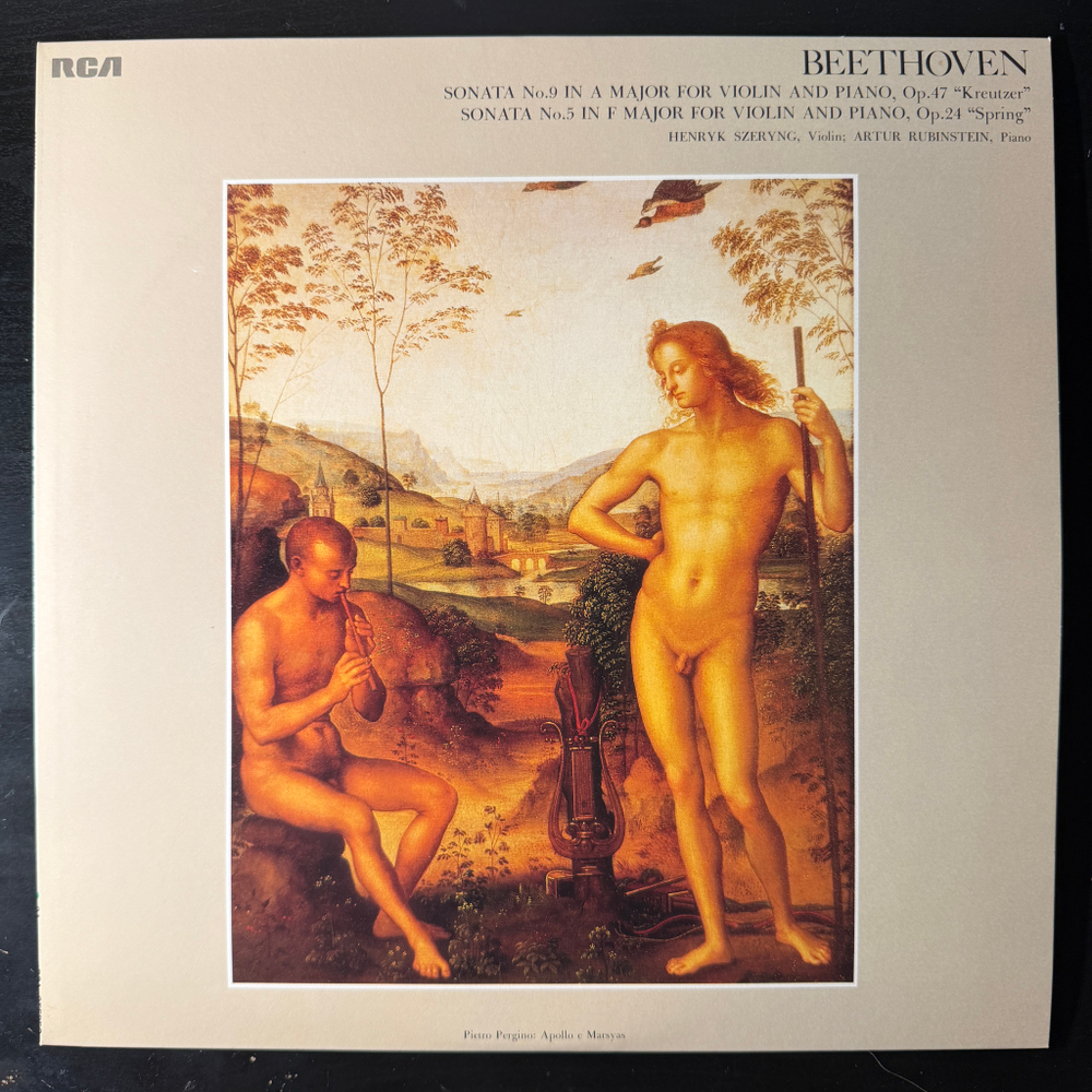 Бетховен - Соната № 9 Крейцерова / Соната № 5 Весна (Япония)