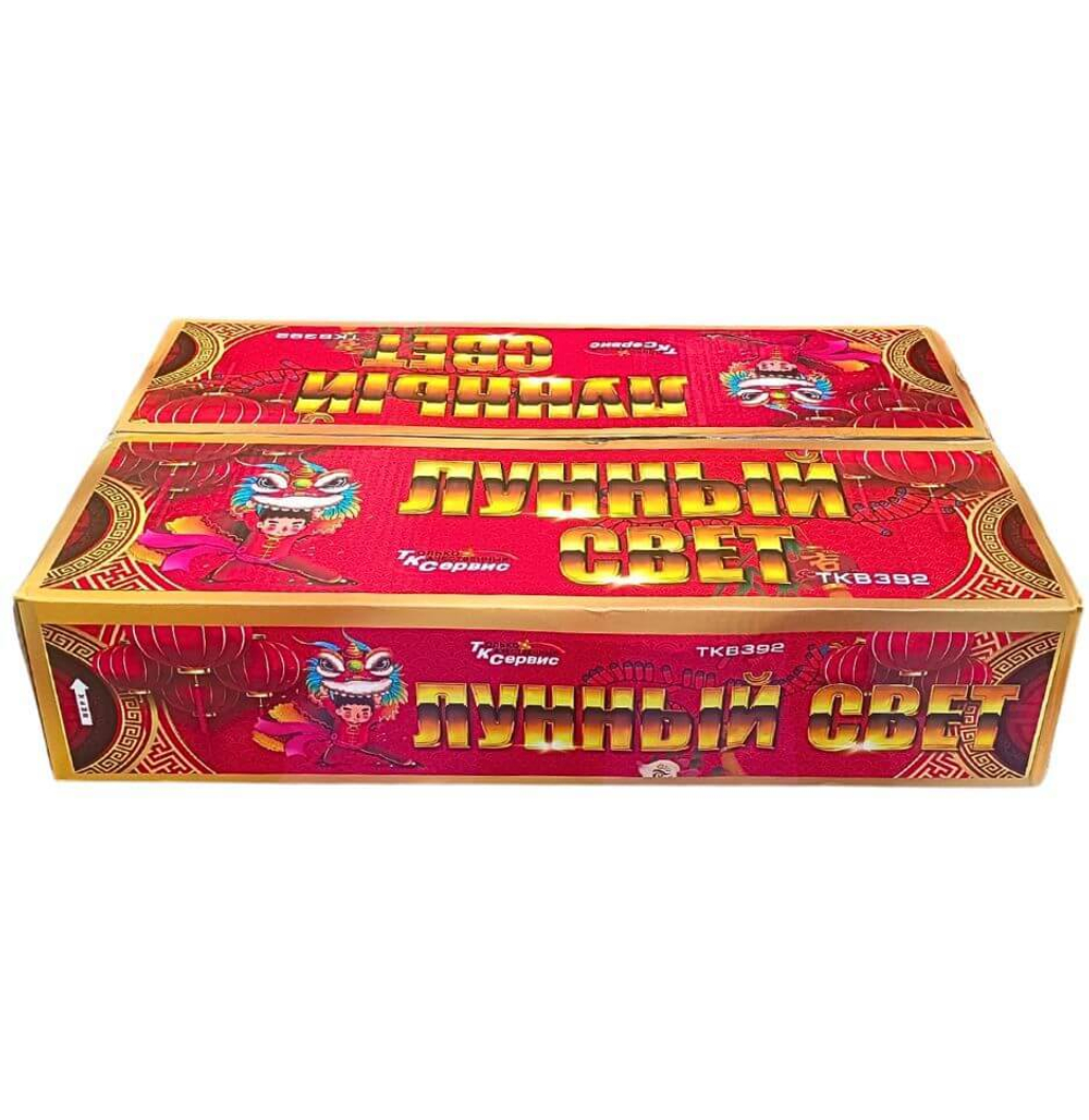 Батарея салютов 'Лунный свет' (TKB392) — 228 залпов, купить недорого