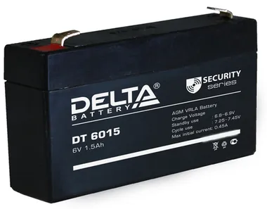 Аккумуляторы Delta DT 6015 - изображение 1 Аккумуляторы Delta DT 6015 - фото 1