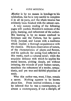 'Vitis Mystica', Or, the True Vine | Bonaventura