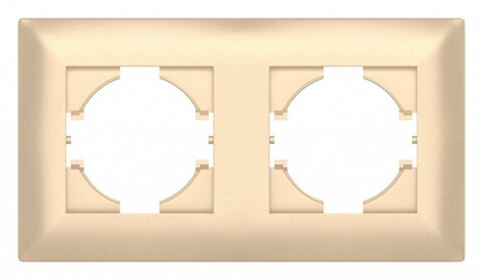 Рамка на 2 поста Gusi Electric BRAVO С1020-027