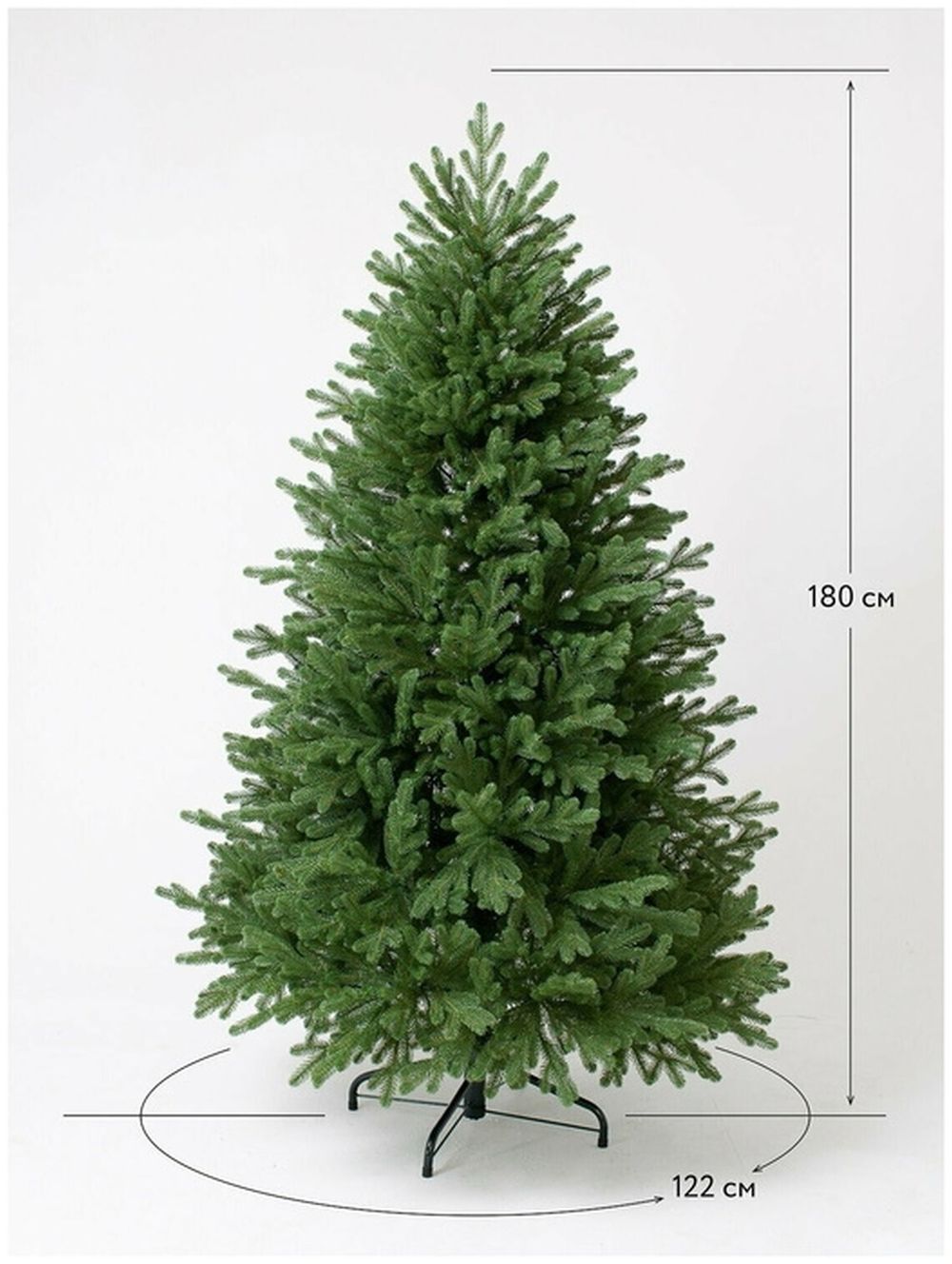Ель искусственная «Мэдисон» (Литая хвоя) от 1.8 до 2.4 м