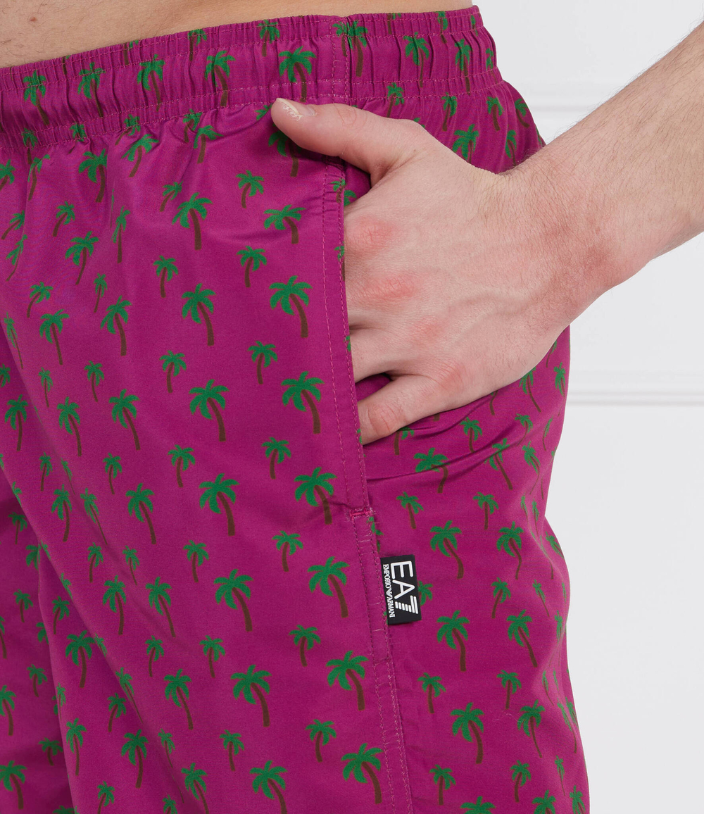 Шорты для плавания EA7 - фиолетовый(902000 3R745)