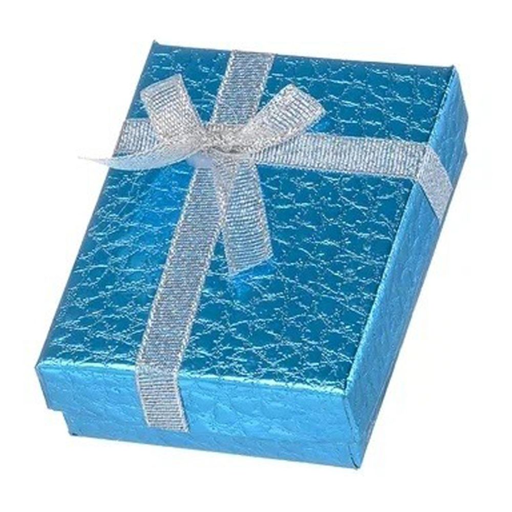 Подарочная коробка Basir, прямоугольная с крышкой, размер 8*6*2.5 см, 6 цветов ассорти