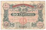 France, 50 Centimes - Angoulême, 1917 – Regionalism & Emergency Issue, G