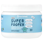 Nurished, Super Pooper, добавка для детей, без добавок, 108 г (3,8 унции)