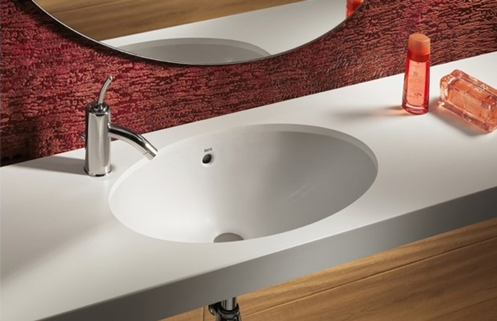 Roca Раковина JAVA 560х475х190 мм врезная (сверху)