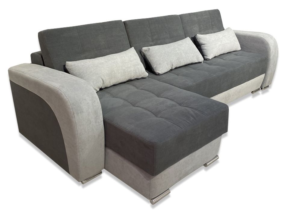 Угловой диван «Байкал» с оттоманкой в ассортименте