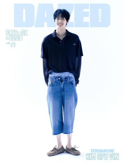 публикация DAZED - 2025.07 ZEROBASEONE KIM GYU VIN D Type