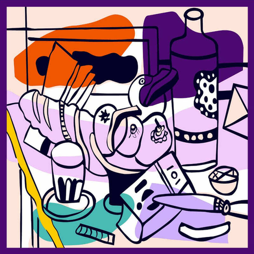 Платок 55x55 см AV-HS21702