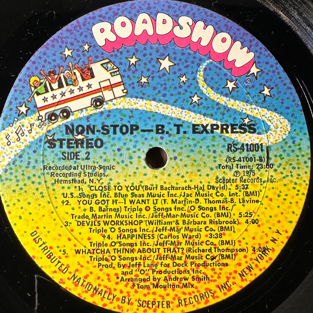 B.T. Express ‎– Non-Stop (США 1975г.)
