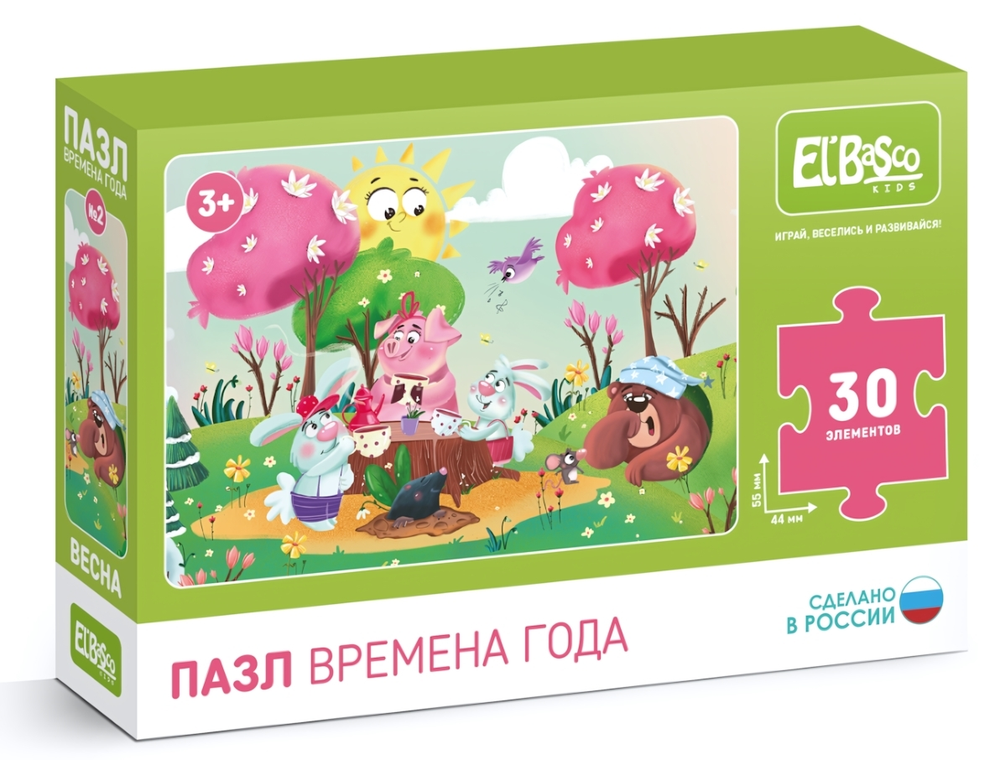 Пазл 30эл. "Весна" (El`BascoKids)