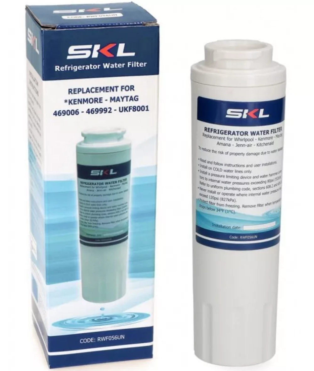 Фильтр для холодильника Maytag/Amana UKF-8001, WF50, WF50-KNI300, WF50-KWI500, WF50-NI300, WF50-NI500, WF50-WI500, WF51, RWF002WH