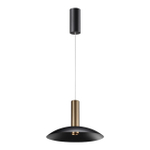 358986 OVER NT22 159 бронза светлая/черный Подвесной светодиодный светильник, провод 2м IP20 LED 4000K 15W 220V ALBA