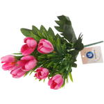 Искусственные цветы «Весеннее вдохновение» Тюльпаны 30см цвет розовый