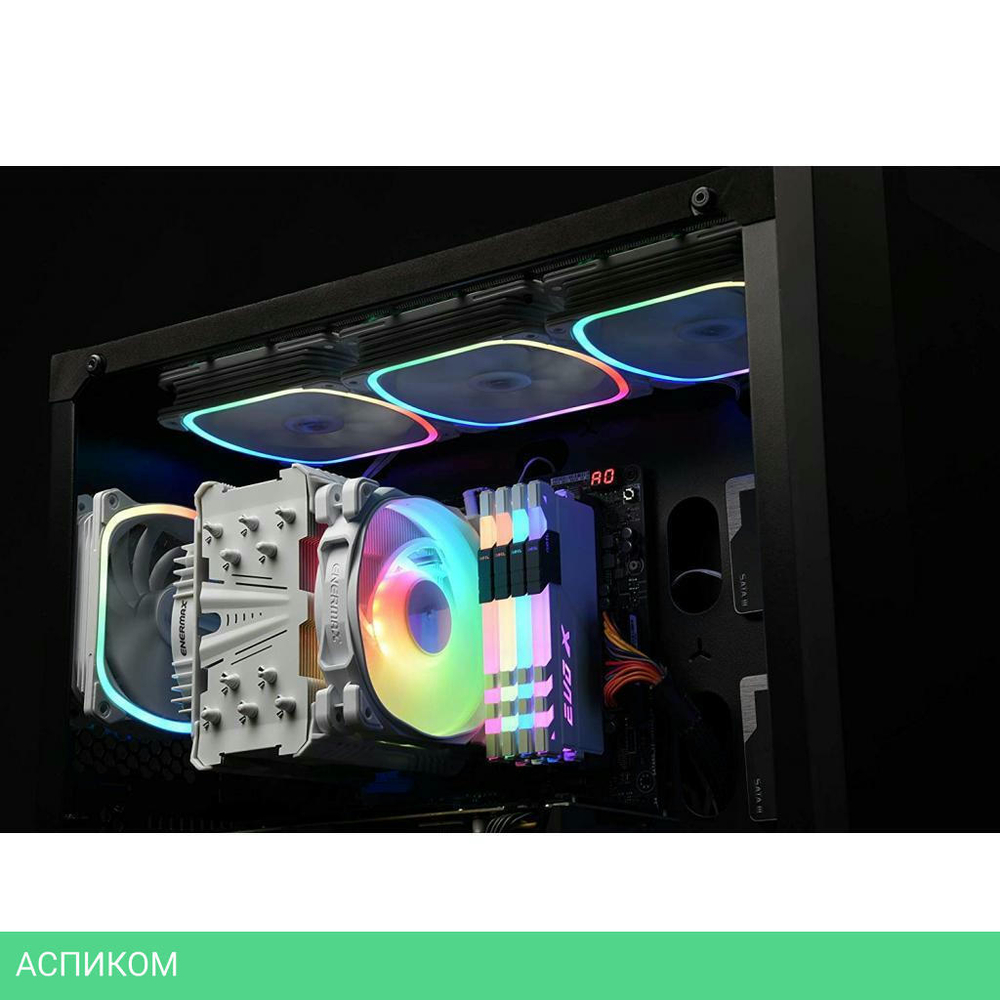 Кулер для процессора Enermax ETS-T50 AXE ARGB (ETS-T50A-W-ARGB)